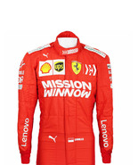 2019 Charles Leclerc Ferrari Go Kart Racing Suit - All Sizes Available  - £97.26 GBP+