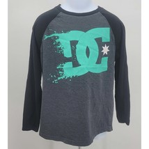 Dc Boys Long Sleeve Shirt Size Medium - $4.95