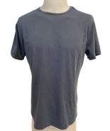 Cuts Men&#39;s Curve Hem T Shirt XL Blue - €12,22 EUR