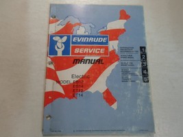 1976 Evinrude Service Shop Manual Electric EB12 EB14 ET12 ET14 Faded Stained 76 - £14.41 GBP