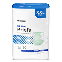 Ultra Briefs, Incontinence, Heavy Absorbency, 2XL, 12 Count, 1 Pack, 12 ... - $22.72