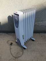 Portable free standing electric radiator with thermostatic control - $50.00