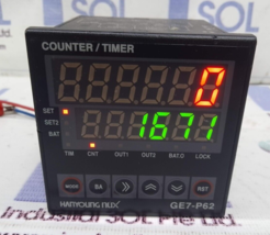 Hanyoung Nux GE7-P62 Digital Counter / Timer Module GE7_P62A Hanyoung GE7P62A - £161.70 GBP