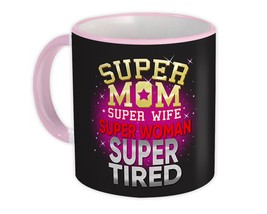 Super MOM : Gift Mug Mother Day Birthday Christmas - £12.81 GBP