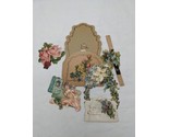 *Doesn&#39;t Work* 1921 Die Cut Foldout Cupid With Speaker Of Flowers Valent... - £7.78 GBP