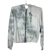 American Fighter Tie-Dye Zip Hoodie 2XL White/Gray - $27.70