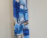 Cravatta collo geometrica Jerry Garcia blu/oro, bilance cinquantaquattro... - $12.26