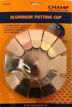 CHAMP ALUMINIUM PUTTING CUP, GOLF PRACTICE TRAINING AID. - £5.90 GBP