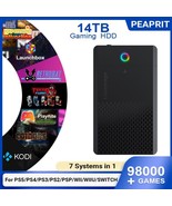 14TB HDD Hyperspin Launchbox Retrobat Playnite Coinops 98K+ Retro Video ... - $617.93 CAD