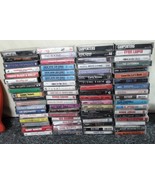 Vtg Lot Of 72 Mixed Artist Cassette Tapes Clapton Cyndi Lauper Carpenter... - $81.48 CAD
