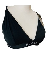 Black Bonds Bra Lightweight Triangle Cups Sz XL Plunge Front Wireless - $261.60 MXN