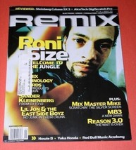 Roni Size Remix Magazine Vintage 2005 Sander Kleinenberg Mix Master Mike Lil Jon - £31.23 GBP