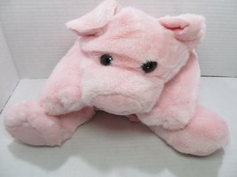 Good Stuff Floppy Pink Pig Stuffed Animal Plush w/Tag  16&quot; Realistic - £13.45 GBP