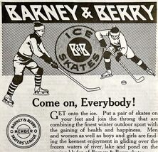 1917 Barney and Berry Ice Skates Advertisement Winter Sports Hockey LGADYC4 - $371.80 MXN 1917 Barney and Berry Ice Skates Advertisement Winter Sports Hockey LGADYC4 - $371.80 MXN