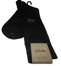 New Mens Clarks Black Rayon Socks Bamboo 10 - 13 - £15.53 GBP