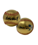 Bobby Shantz Autographed &quot;1952 AL MVP&quot; Gold Yankees Baseball TriStar - £119.64 GBP