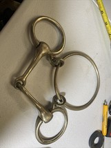 Iron Gag Bit mouth shank snaffle 5” - £40.27 GBP