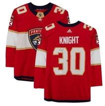 SPENCER KNIGHT Autographed Florida Panthers Authentic Jersey FANATICS - £299.43 GBP