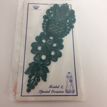 Crown Originals Bridal Embroidery Lace Collar Neckline Wedding Dress Tri... - $2.99