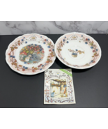 Royal Doulton Brambly Hedge Autumn Bone China 6&quot; Plate &amp; 5.5&quot; Saucer Set... - $36.75 CAD