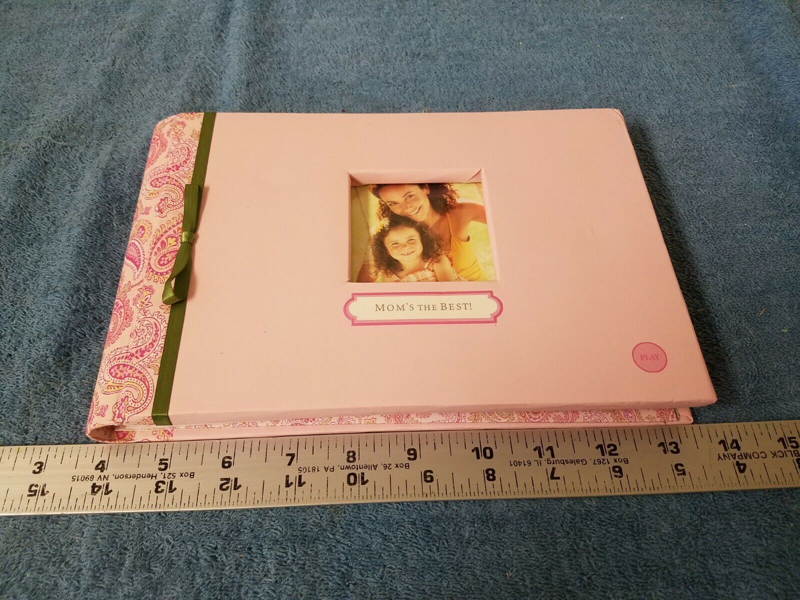 Primary image for Hallmark Pink Recordable Mom's the Best! Photo Album NWT