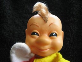 vintage 1963 German Steiff human man boy plush puppet stuffed toy mohair... - £38.75 GBP