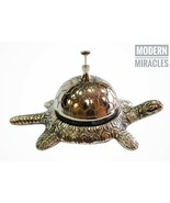 Tortoise Bell Desk Counter Call Bell Celtic Ornate Design Hotel Turtle D... - £37.71 GBP