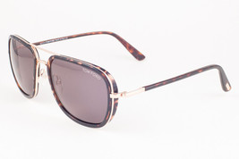 Tom Ford RICCARDO 340 28N Havana Gold / Brown Sunglasses FT340 28N 56mm - £151.11 GBP