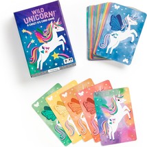 Wild Unicorn A Magical Unicorn Version of Classic Kids Crazy 8 s Memory Game wit - $23.50