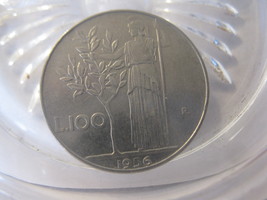(FC-954) 1956 Italy: 100 Lire - $2.00
