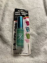 L.A. Colors***Nails Art Deco***Limon #BNA634~~~0.25 Fl oz/7.5 Ml~~~New~~~Sealed - £6.87 GBP