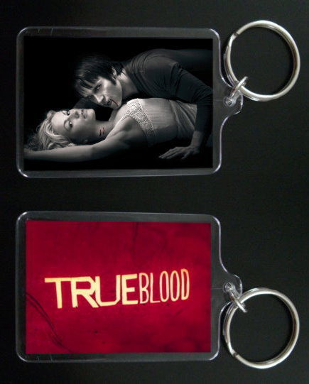 TRUE BLOOD keychain keyring BILL and SOOKIE STACKHOUSE #2 - $7.84