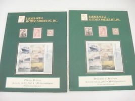 Harmer Schau 2007 Stamp Auction Catalog US Worldwide Space Coins Photo Plates - £7.18 GBP