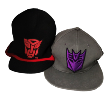 Universal Studios Transformers Youth Baseball HAT/CAP B EAN Ies &amp; Hat Lot Of 2 - £15.81 GBP