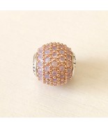 925 Silver &quot;LOVE&quot; Essence Charm Small Hole bead fit Essence Bracelets - $335.62 MXN