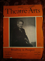 THEATRE ARTS October 1945 Spencer Tracy Elia Kazan James Agate Sewell Stokes - £6.21 GBP