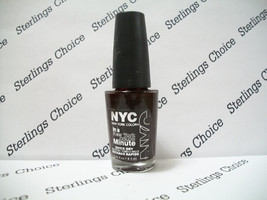 NYC In A New York Color Minute Quick Dry Nail Polish #002 Boogie Nights - £6.64 GBP