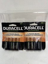 (2) Duracell AA Rechargeable NiMH Batteries (2500 mAh, DX1500) 4 Pack - £14.85 GBP