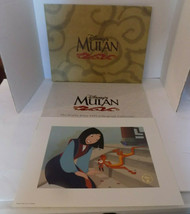 Disney&#39;s Mulan Commemorative Lithograph 1999 Collection - $24.48