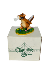 Charming Tail figurine fitz floyd mouse anthropomorphic Chipmunk Get Well Soon - £27.41 GBP
