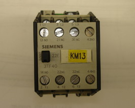 Siemens AC Contactor 3TF4022-OA - $25.00