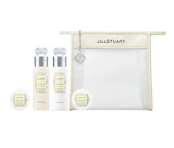 JILL STUART Bath &amp; Body Welcome Set with Pouch Blossoming Pear Limited Edition - £38.15 GBP