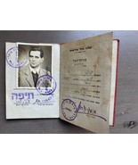 Israel General Union of Workers Miembro Documento 1950’s - $27.35 CAD
