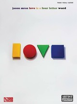 Jason Mraz Love Is a Four Letter Word Piano/Vocal/Guitar - £17.98 GBP