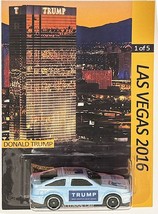 Toyota AE-86 Corolla Custom Hot Wheels Donald Trump&#39;s Vegas 2016 w/Real ... - $72.71