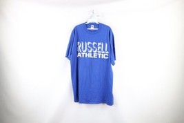 Vintage 90s Russell Athletic Mens XL Spell Out Shadow Short Sleeve T-Shirt USA - $49.45