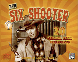 Six Shooter Vol. 1 - Original Radio Broadcasts starring James Stewart - £22.86 GBP
