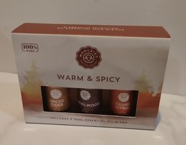 Woolzies Warm &amp; Spicy Essential Oils Spiced Cider/Sandalwood/Cedar Citrus  - $18.95