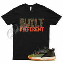 Black BUILT T Shirt for J1 Zion 1 Let&#39;s Dance Carbon Green Asparagus Orange  - £20.62 GBP+