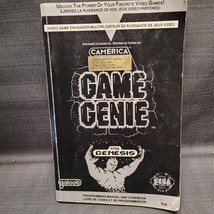 Sega Genesis Video Game Game Genie Code Book - $14.85